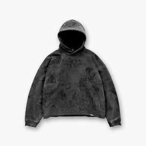 Represent Charcoal Graphic Hoodie